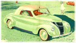 Cabriolet 2/3 places 1938